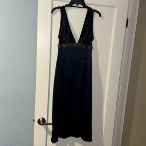 Maria Bianca Nero Navy Dress Size Medium